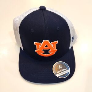 AUBURN TIGERS|Top Of The World|Blue/Orange/White Blue UB|Trucker Style Snapback